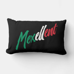 Mexellent - Mexico and Mexican pride Lumbar Cushion
