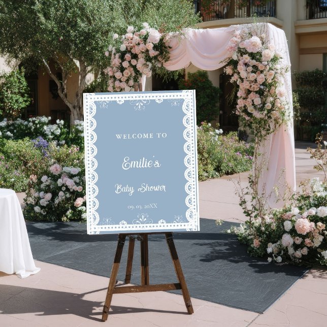 Mexica talavera  Baby Shower Welcome sign (Creator Uploaded)