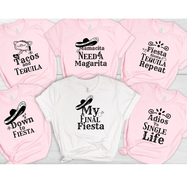 Mexican Adios to single life Brides bachelorette  T-Shirt (Creator Uploaded)