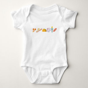 Mexican American Baby One-Piece  Bodysuit