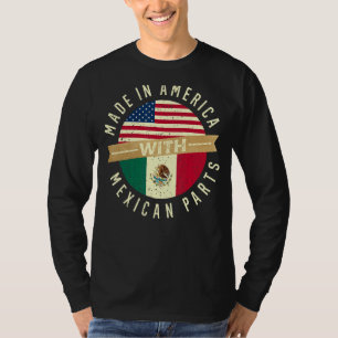 Mexican American Citizenship US Mexico Flag Chican T-Shirt