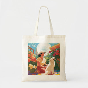 Mexican-American Garden Bliss Tote Bag