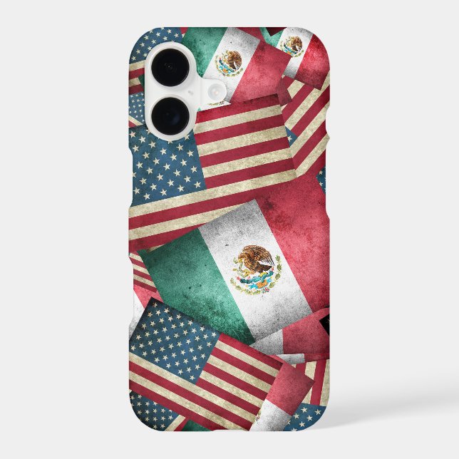 Mexican and American Flags (Back)