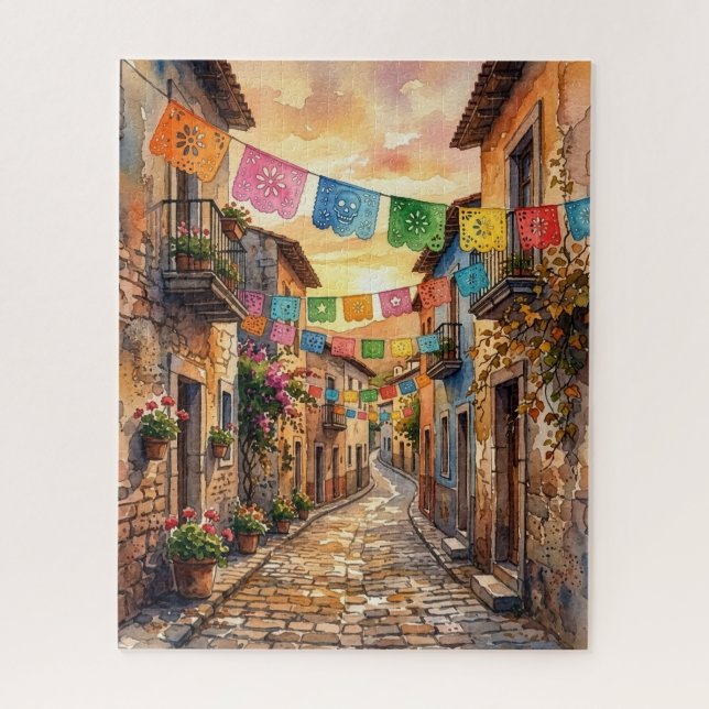 Mexican Autumn Puzzle (Vertical)