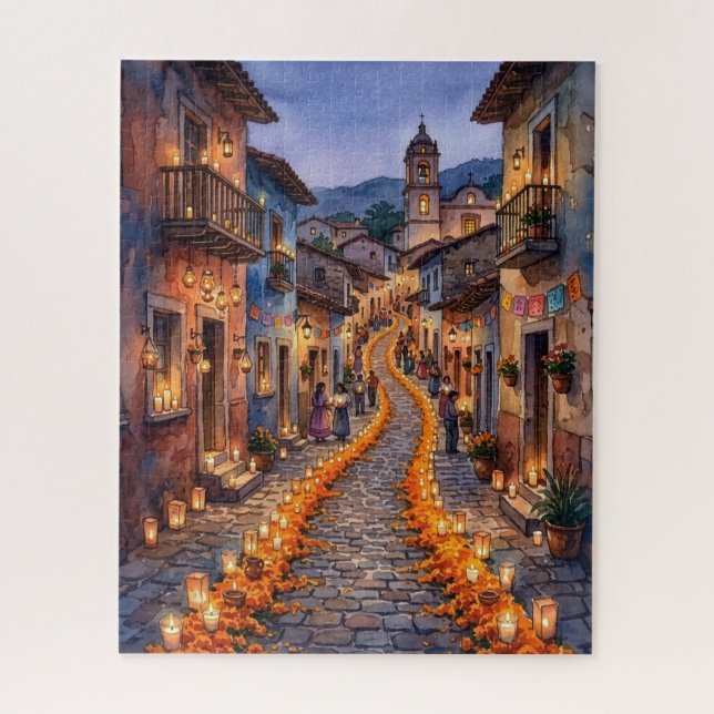 Mexican Autumn Puzzle (Vertical)