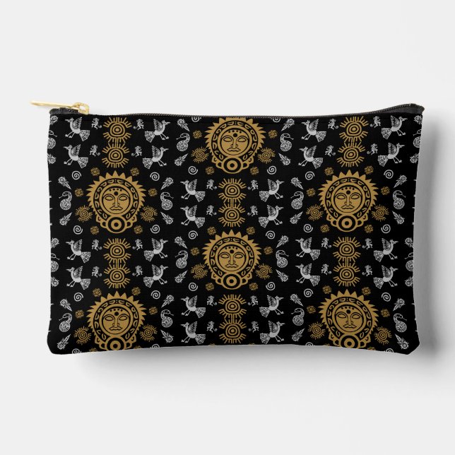 Mexican Aztec Art Home Decor Accessory Pouch (Front)