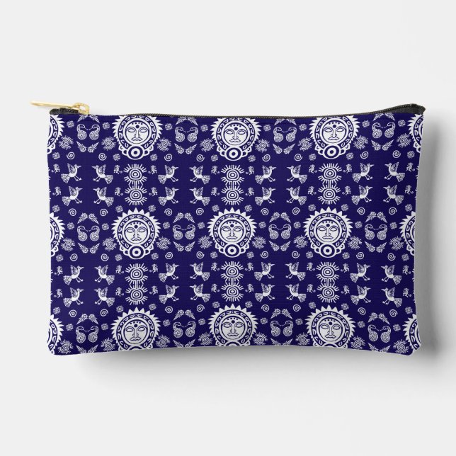 Mexican Aztec Art Home Decor Accessory Pouch (Front)