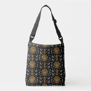 Mexican Aztec Art Home Decor Crossbody Bag