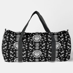 Mexican Aztec Art Home Decor Duffle Bag
