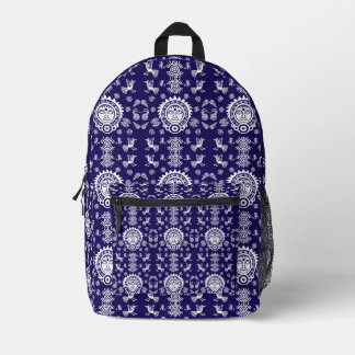 Mexican Aztec Art Home Decor Printed Backpack