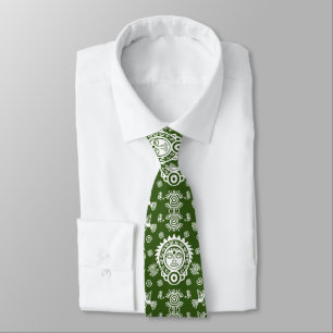 Mexican Aztec Art Home Decor Tie