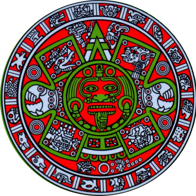 Mexican Aztec Calendar Sundial Hispanic Chicano (Creator Uploaded)