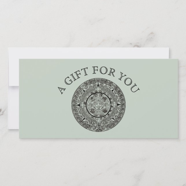 Mexican Aztec Sun Stone Mayan Calendar 1 (Front)