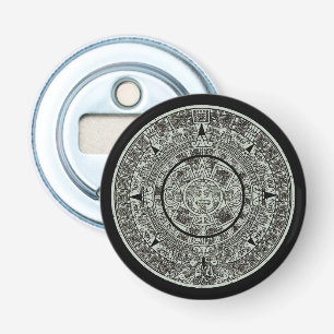 Mexican Aztec Sun Stone Mayan Calendar 1 Bottle Opener
