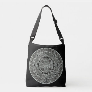 Mexican Aztec Sun Stone Mayan Calendar 1 Crossbody Bag