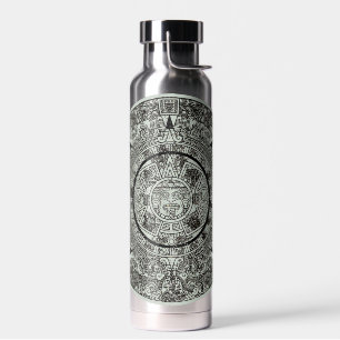 Mexican Aztec Sun Stone Mayan Calendar 1 Water Bottle