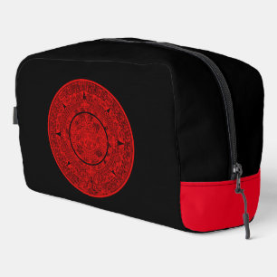 Mexican Aztec Sun Stone Mayan Calendar 2 Dopp Kit