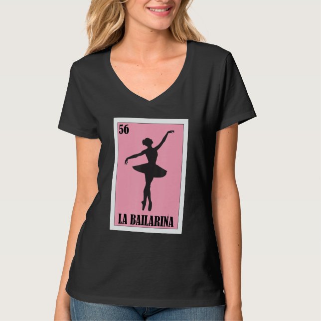 Mexican Ballet  La Bailarina 11 T-Shirt (Front)