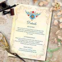 Mexican Baroque Hummingbird Floral Wedding