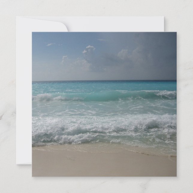 Mexican Beach Invitation (Front)