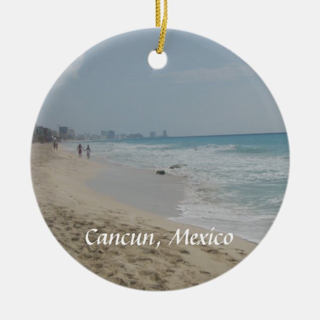 Mexican Beach Ornament (Front)