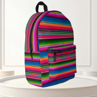 Mexican Blanket Fiesta Stripes Colourful Sarape