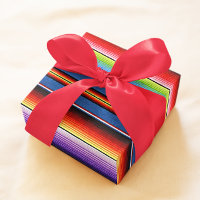Mexican Blanket Fiesta Stripes Colourful Sarape