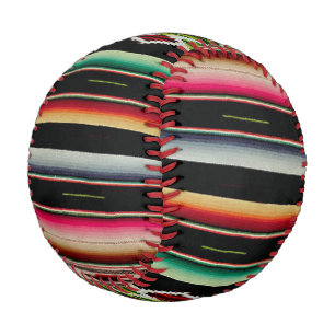 Mexican Blanket Traditional Spanish Fiesta Serape Baseball