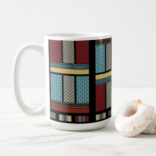 Mexican Block Stripe Pattern 1 Coffee Mug