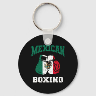Mexican Boxing Gloves Mexico Pride Patriotic Mens  Key Ring