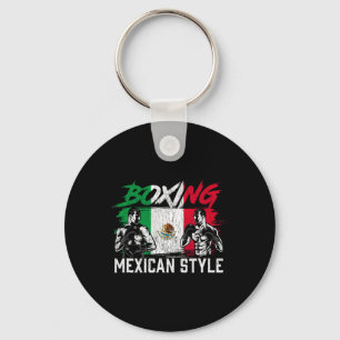 Mexican Boxing Sports Fight Coach Boxer Key Ring