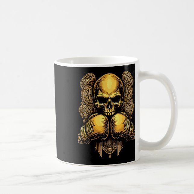 Mexican Boxing Warrior  Coffee Mug (Right)