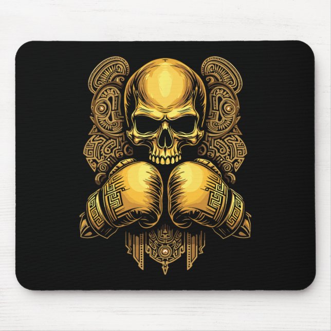 Mexican Boxing Warrior  Mouse Pad (Front)