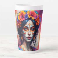 Mexican Catrina watercolor