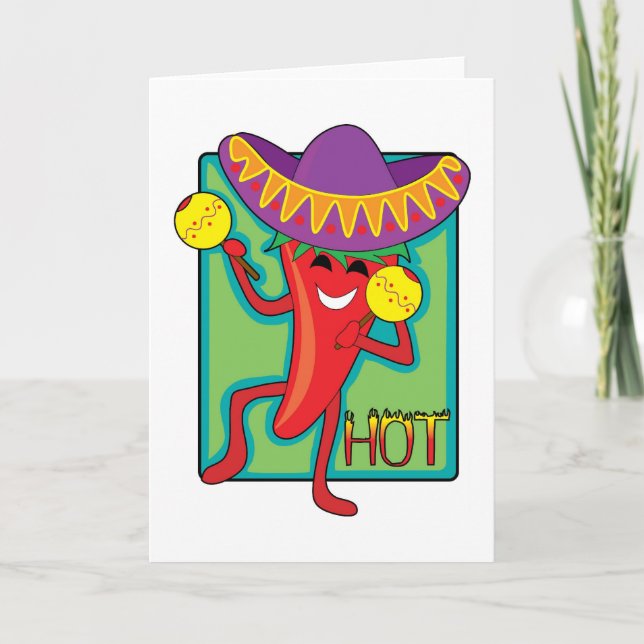 Mexican Chilli Card (Front)