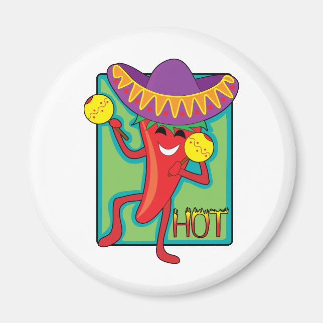 Mexican Chilli Magnet (Front)