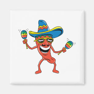 Mexican Chilli Pepper Magnet