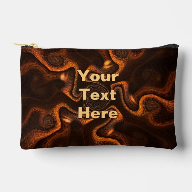 Mexican Chocolate Accessory Pouch (Front)