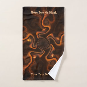 Mexican Chocolate Bath Towel Set