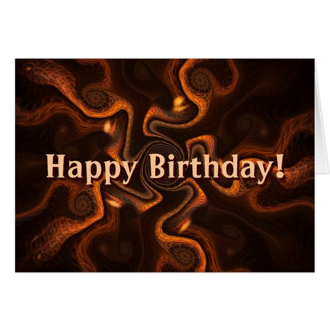 Mexican Chocolate Birthday (Front Horizontal)