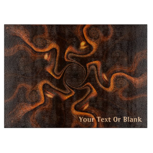 Mexican Chocolate Cutting Board (Front)