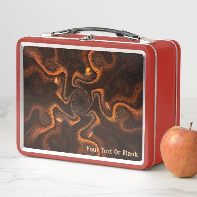 Mexican Chocolate Metal Lunch Box (In Situ)