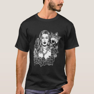 Mexican cholo prison art Jail Homeboy rap Chola sk T-Shirt