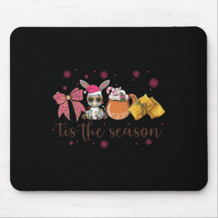 Mexican Christmas Tis The Season Pink Spanish Chri Mouse Pad
