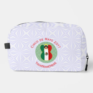 Mexican Cinco de Mayo Angel Personalised  Dopp Kit