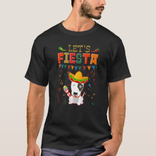 Mexican Cinco De Mayo Fiesta  Let's Fiesta Bull Te T-Shirt