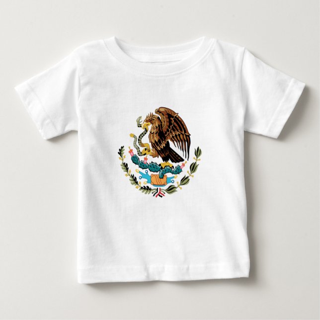 Mexican coat of arms T-shirt (Front)