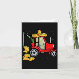 Mexican Crane Tacos Boys Cinco De Mayo Fiesta Kids Card