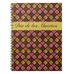 Mexican Dia de los Muertos customisable Notebook