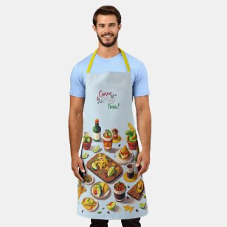 Mexican dishes apron